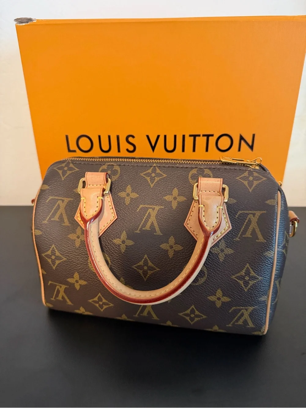Sold Louis Vuitton monogram Speedy 20